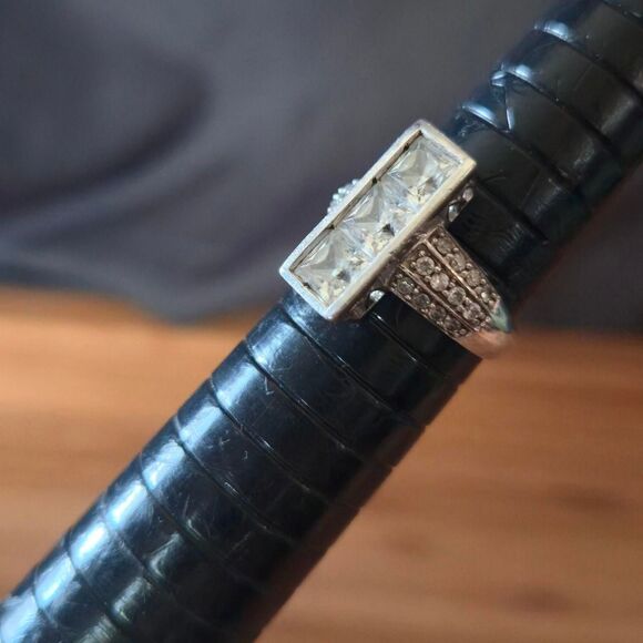 Vintage sterling Women's Silver ring - Picture 5 of 7